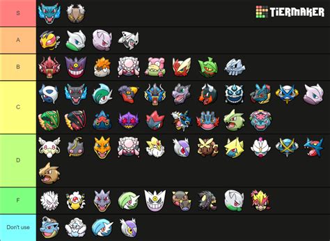 List of Pokémon by Pokémon Shuffle list number .